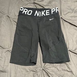 Nike pro compression shorts
